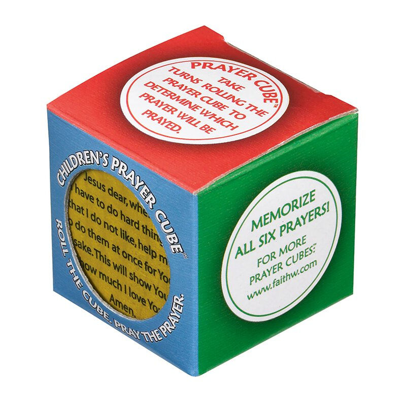 Boxed Children’s Prayer Cube