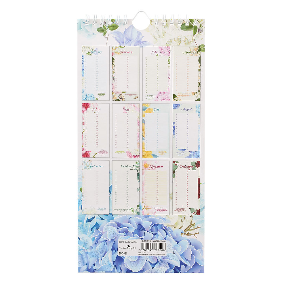 תמונה ממוזערת:  Special Days Calendar; Hydrangea - Isaiah 60:1