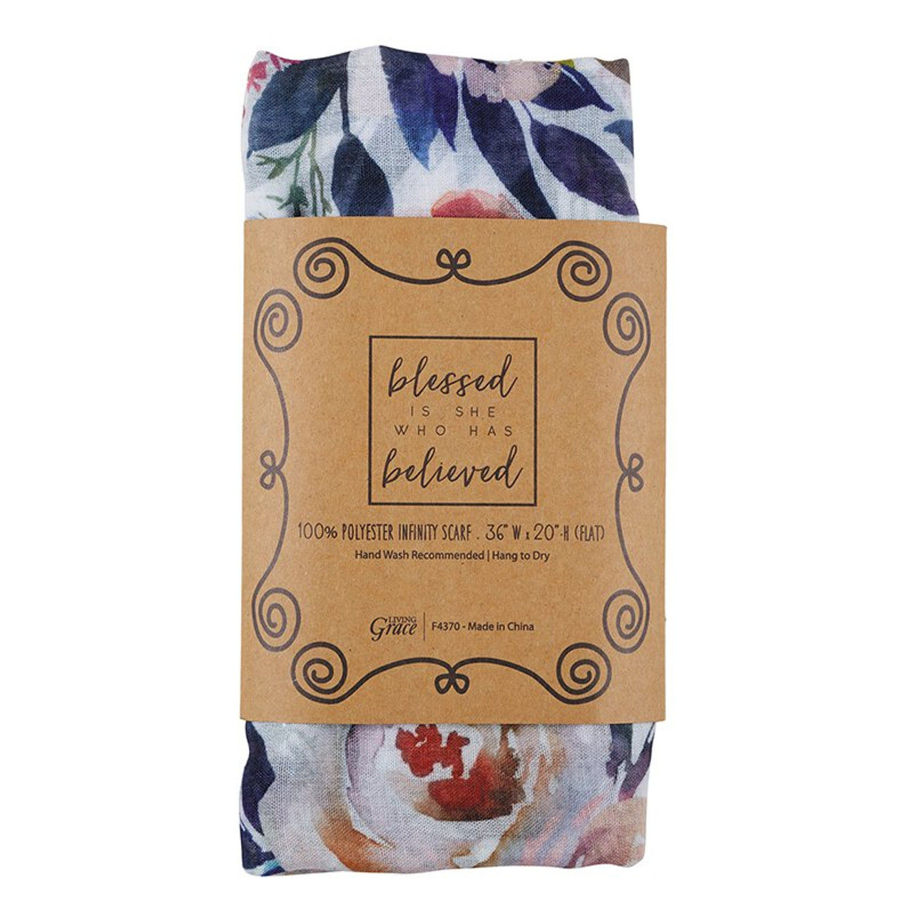 Blessed is She Who Has Believed Infinity Scarf