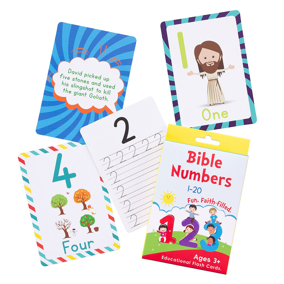 Thumbnail: Bible Numbers Boxed Cards for Kids EAN : 6006937146914