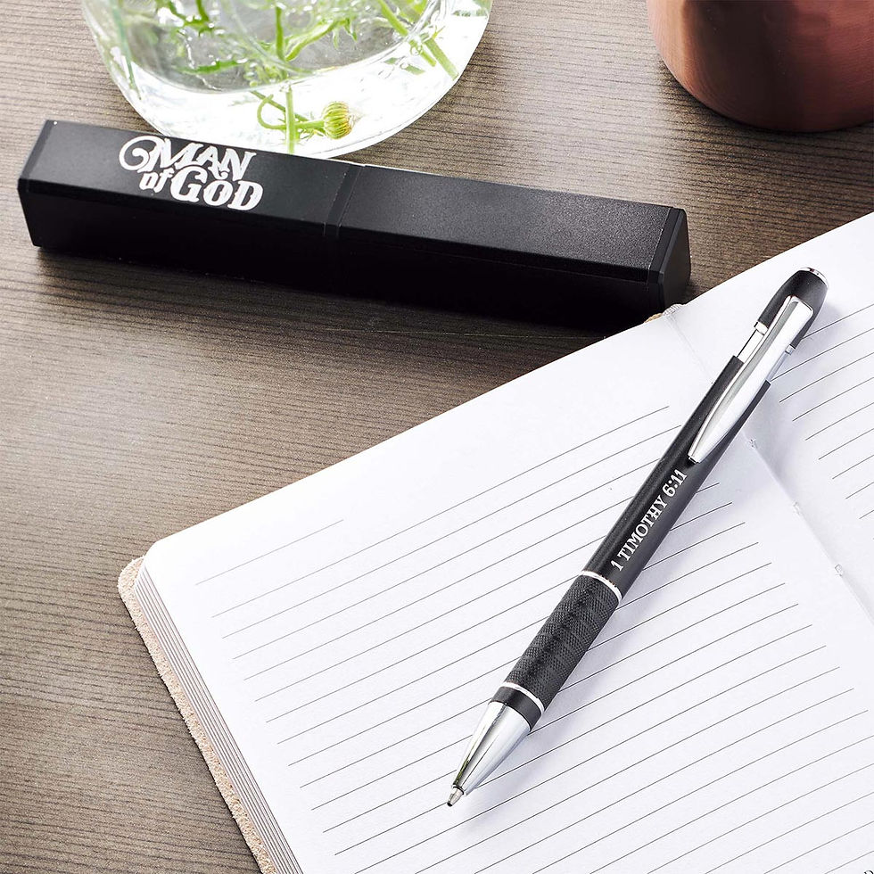 Thumbnail: Be Strong and Courageous Classic Gray Faux Leather Journal with Zipper Closure -