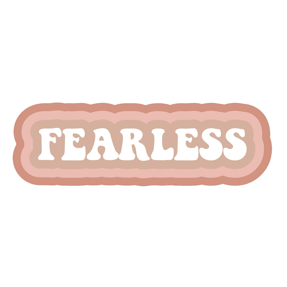 Vinyl Sticker – Fearless