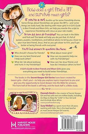 Thumbnail: A Girl's Guide to Best Friends and Mean Girls (Secret Keeper Girl Series) Paperb