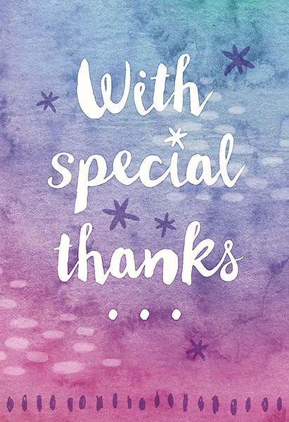 Miniatura: Thank you Cards Pack Of 12