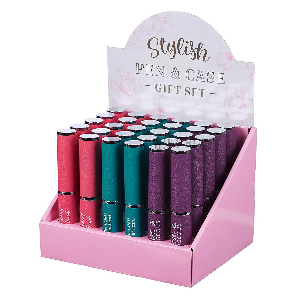 Thumbnail: Stylish Pen & Case Sets 10 x 3 Designs