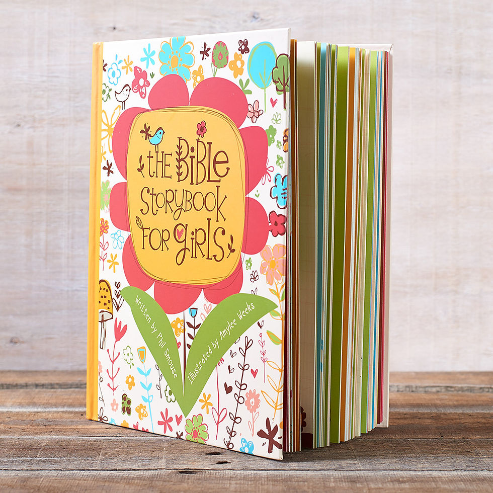 Thumbnail: The Bible Storybook for Girls Hardcover EAN : 9781432120511