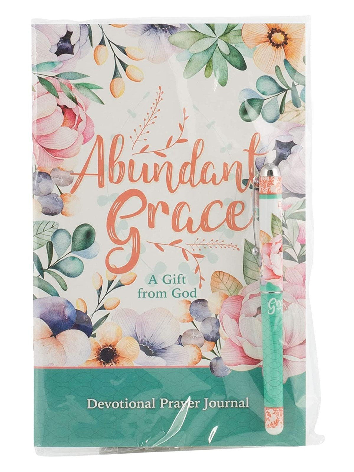 Abundant Grace Prayer Journal And Pen Gift Set
