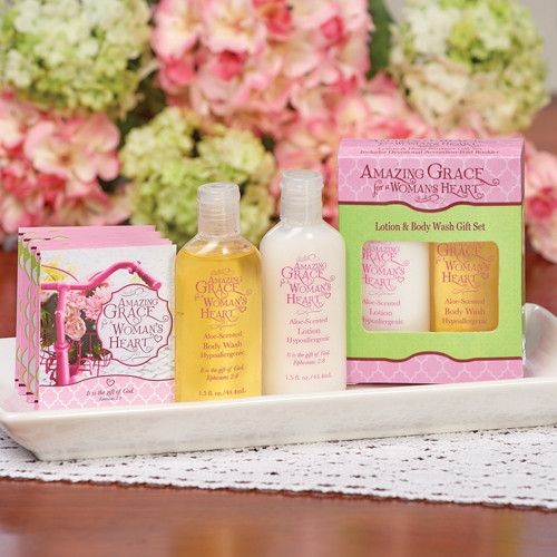 Amazing Grace Lotion & Body Wash Gift Set GL Christian Shop