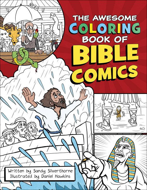 The Awesome Coloring Book Of Bible Comics Paperback