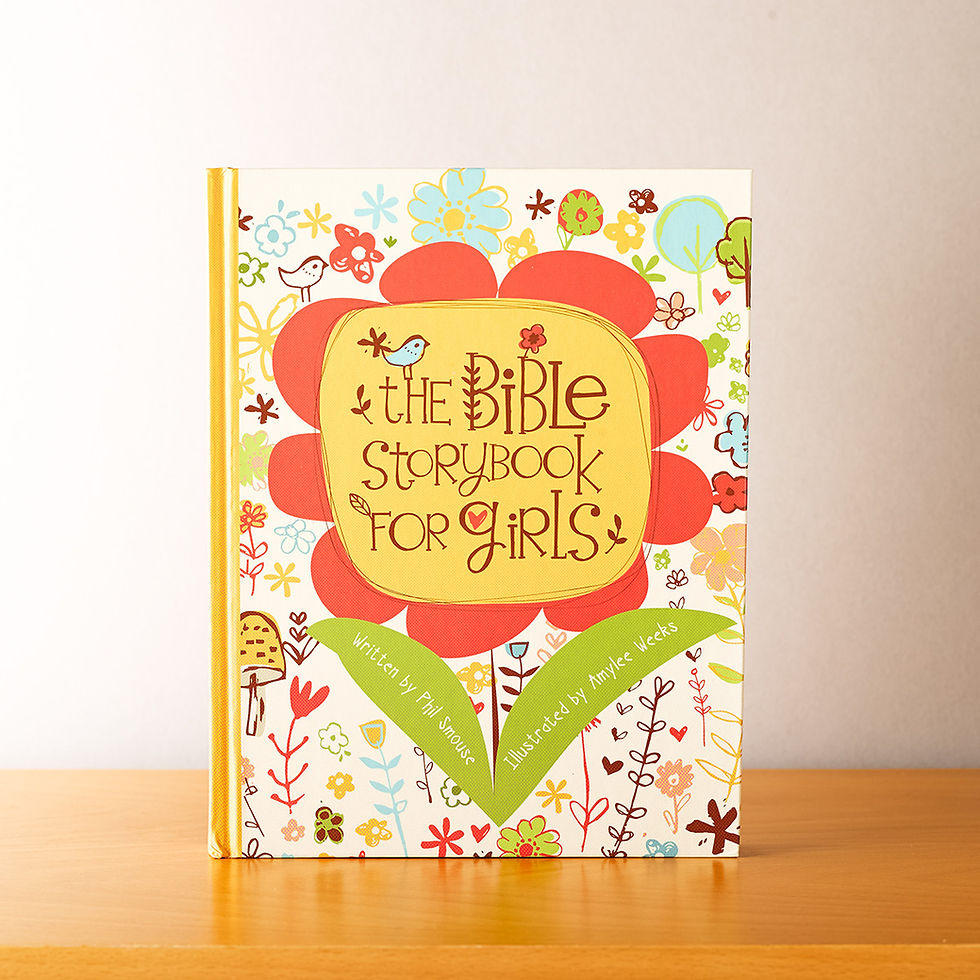 Thumbnail: The Bible Storybook for Girls Hardcover EAN : 9781432120511