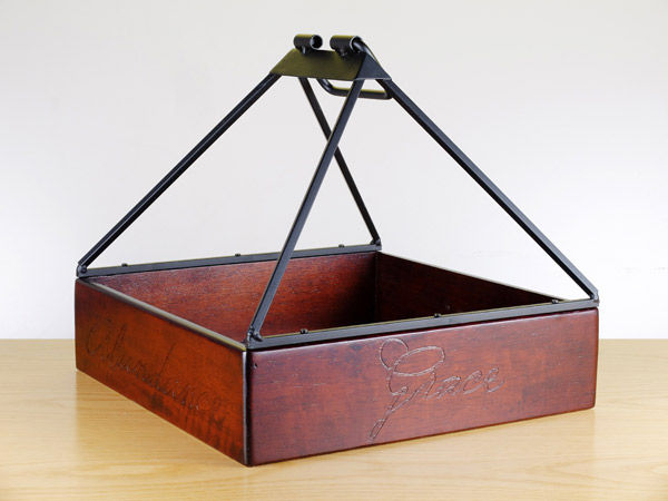 Abundance Grace Wooden Tray