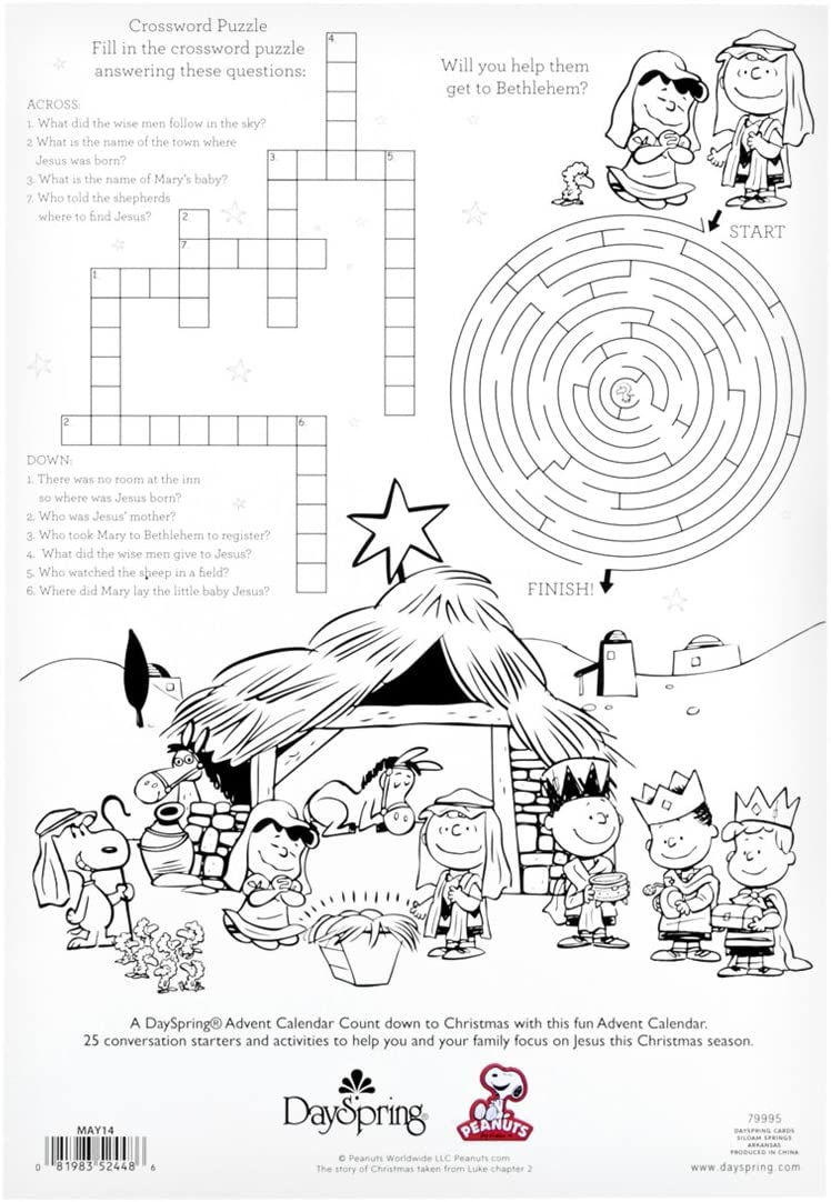 Thumbnail: Peanuts Advent Calendar 2022