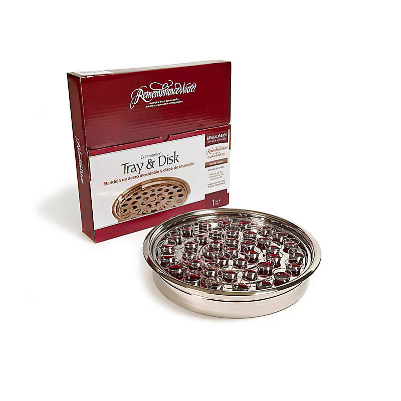 Miniature : Silver Tray and Disk