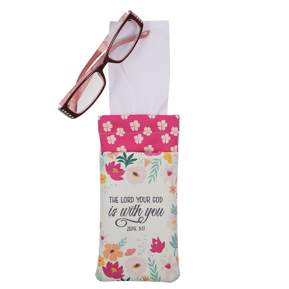 Thumbnail: God Is With You, Eyeglass Case