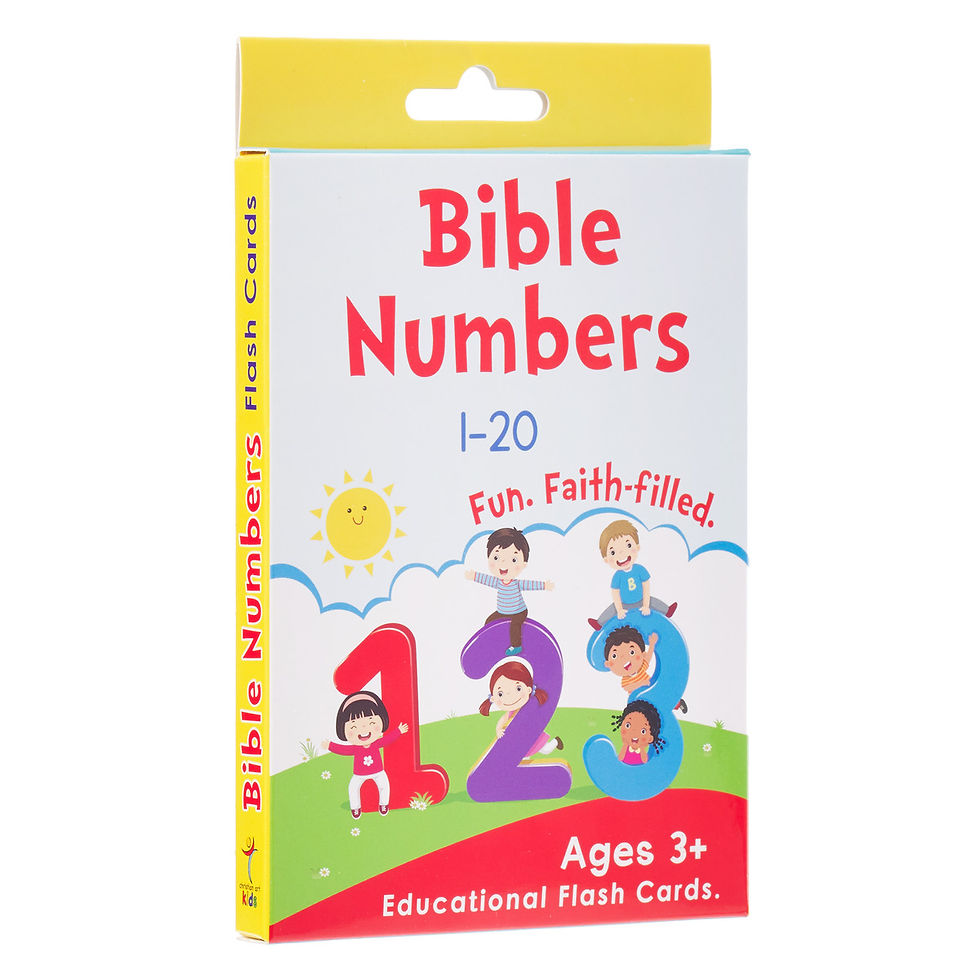 Thumbnail: Bible Numbers Boxed Cards for Kids EAN : 6006937146914