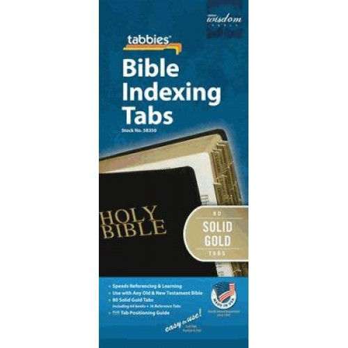 Thumbnail: BIBLE INDEX TABS MINI GOLD
