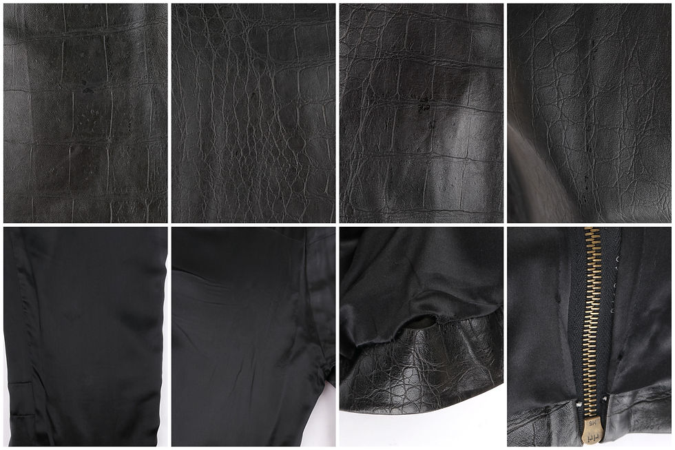 Thumbnail: Christian Dior Croc Embossed Pants