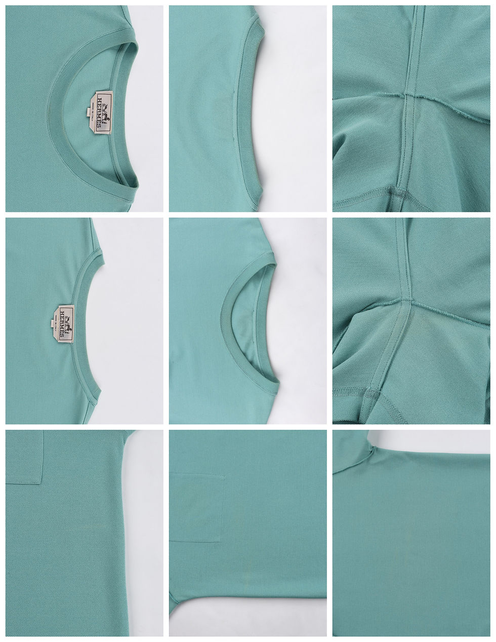 Thumbnail: Hermes H Embroidered Pocket T-Shirt