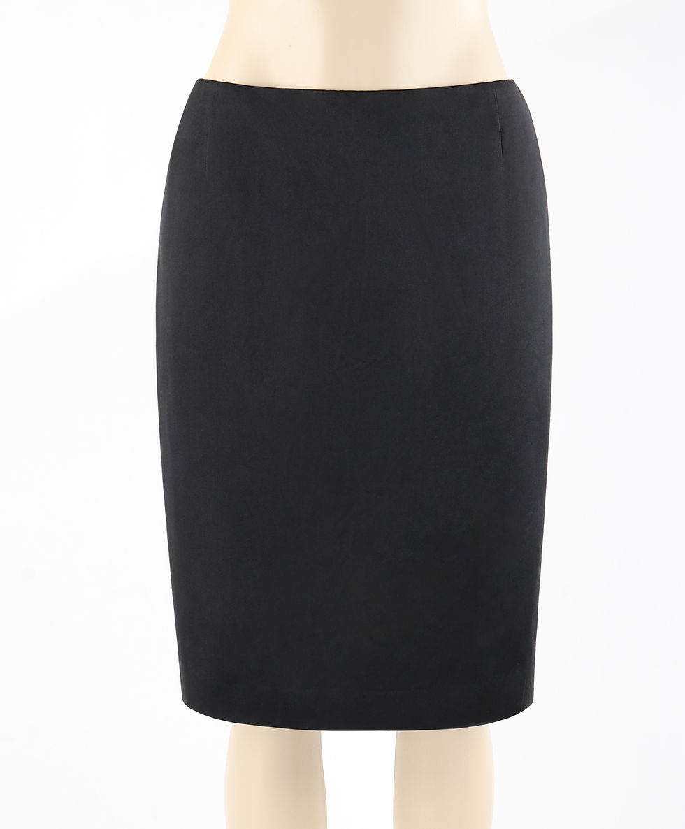Thumbnail: Alexander McQueen Silk Pencil Skirt
