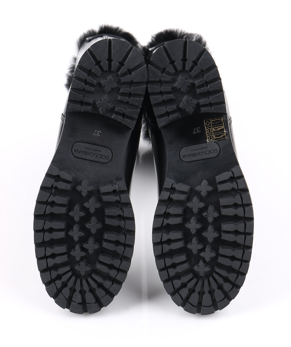 Thumbnail: Dolce & Gabbana Fur Lined Boots