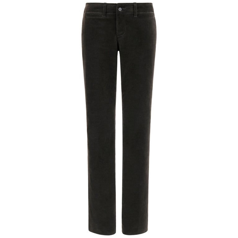 Gucci Tom Ford Velvet Trousers