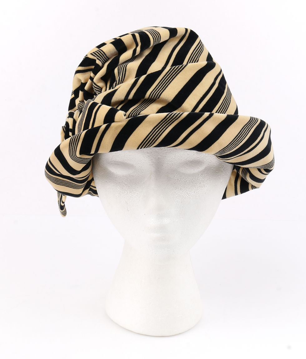 Thumbnail: Christian Dior Spiral Knot Cloche Hat