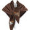 Thumbnail: Christian Dior Wool & Leather Shawl