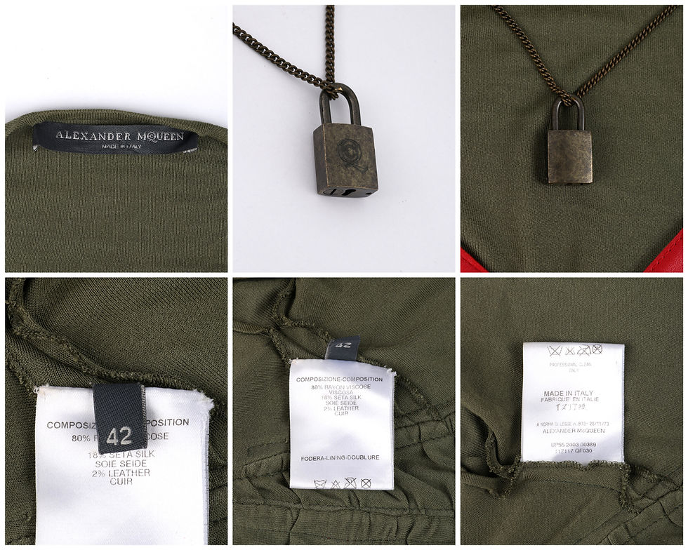 Thumbnail: Alexander McQueen Ruched Necklace Top