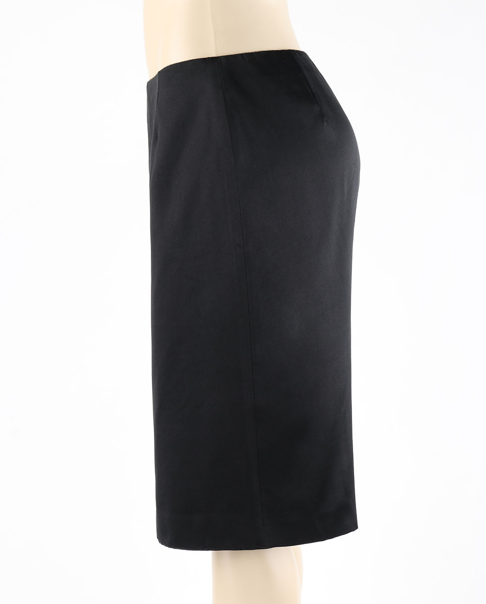 Thumbnail: Alexander McQueen Silk Pencil Skirt