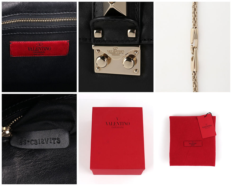 Thumbnail: Valentino "Glam Rock" Shoulder Bag