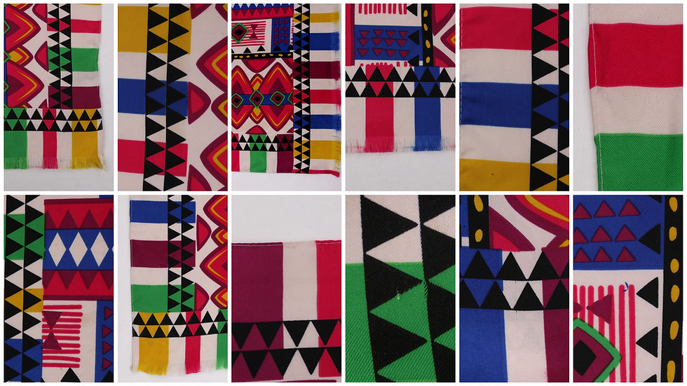 Thumbnail: Etro Tribal Print Oblong Scarf