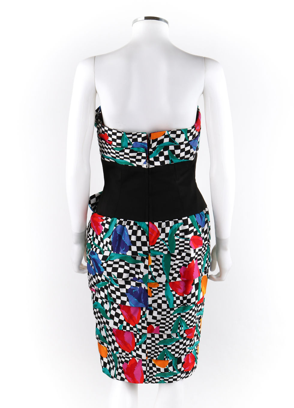 Thumbnail: AJ Bari Op Art Party Dress