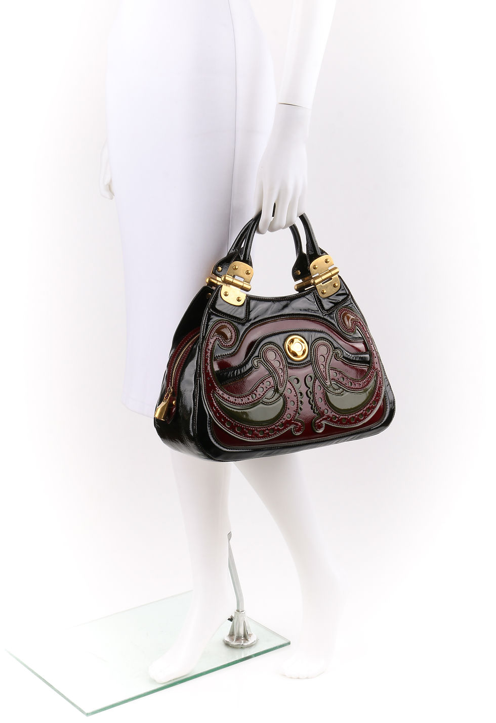 Thumbnail: Alexander McQueen Turn Lock Handbag