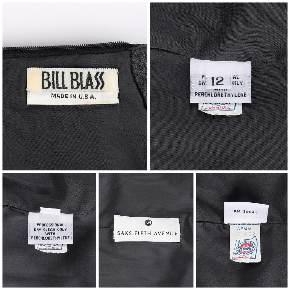 Thumbnail: Bill Blass Belted Shift Dress