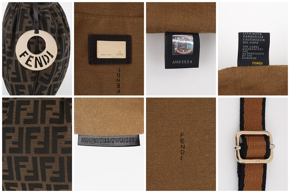 Thumbnail: Fendi Monogram Shoulder Bag