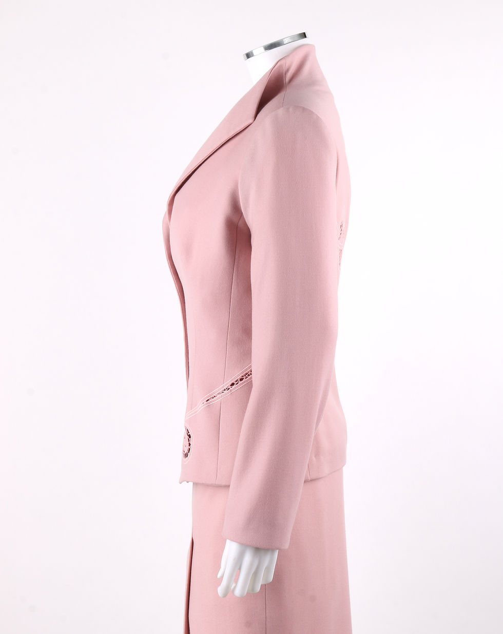 Thumbnail: Alexander McQueen Cut Work Blazer Skirt Suit