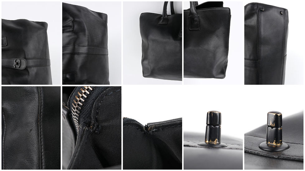Thumbnail: Chanel "Cerf" Business Tote Handbag