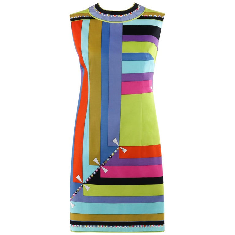 Emilio Pucci "Colletti" Shift Dress