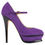 Thumbnail: Yves Saint Laurent Suede Platform Pumps