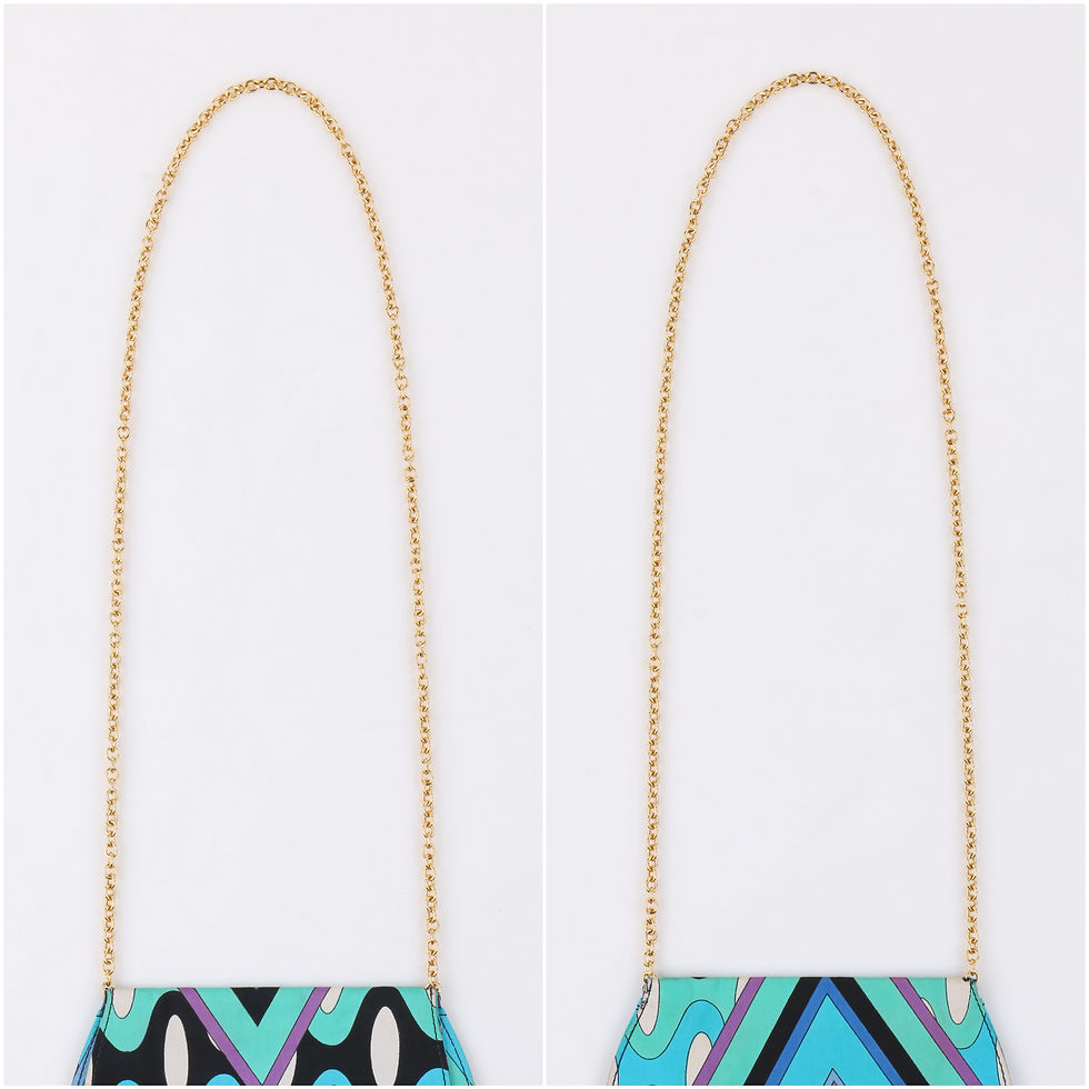 Thumbnail: Emilio Pucci "Vivara" Scarf & Purse Set