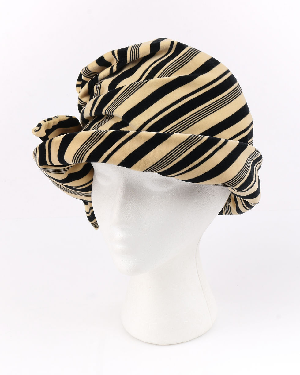 Thumbnail: Christian Dior Spiral Knot Cloche Hat