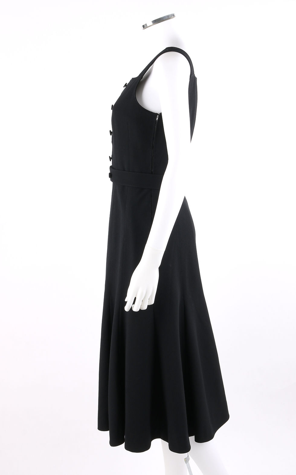 Thumbnail: Courrèges Belted Fit & Flare Dress