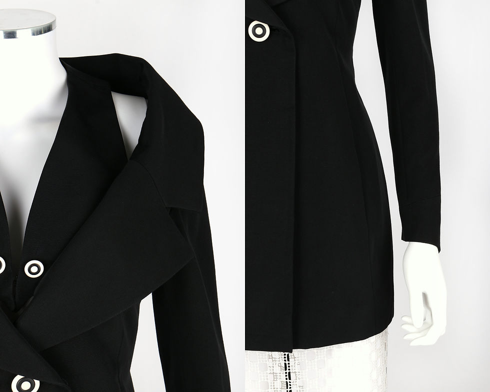 Thumbnail: Karl Lagerfeld Avant Garde Jacket Skirt Set