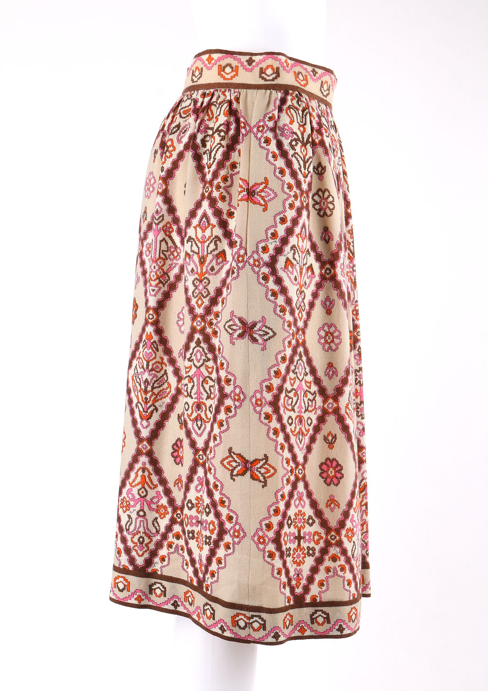 Thumbnail: Emilio Pucci Wool Top & Skirt Set