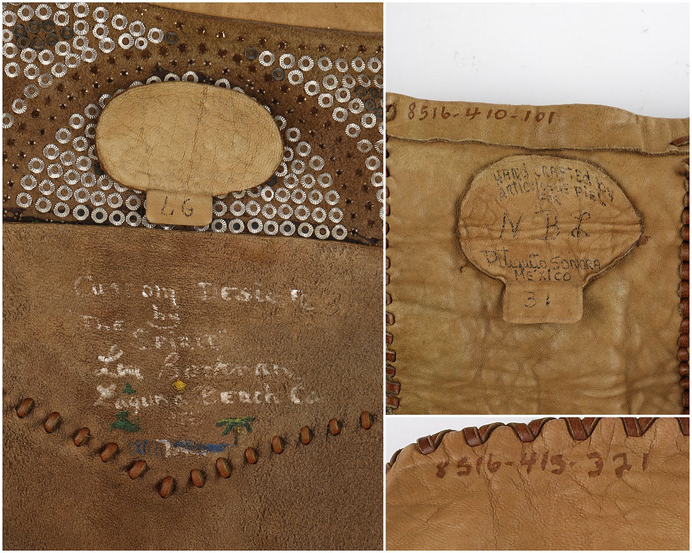Thumbnail: North Beach Leather Couture Deerskin Jeweled Suit