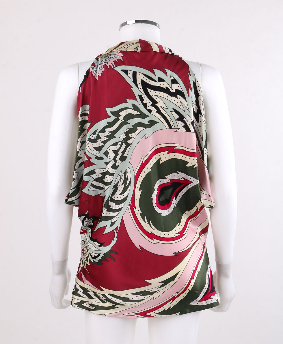 Thumbnail: Alexander McQueen Silk Halter Top