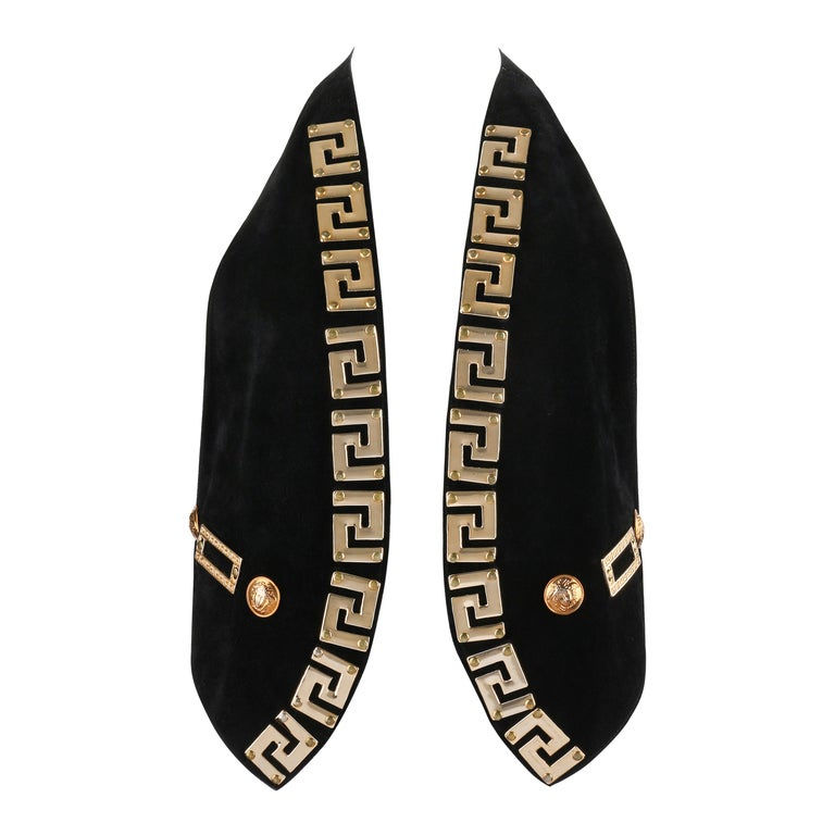 Gianni Versace Meandros Backless Vest