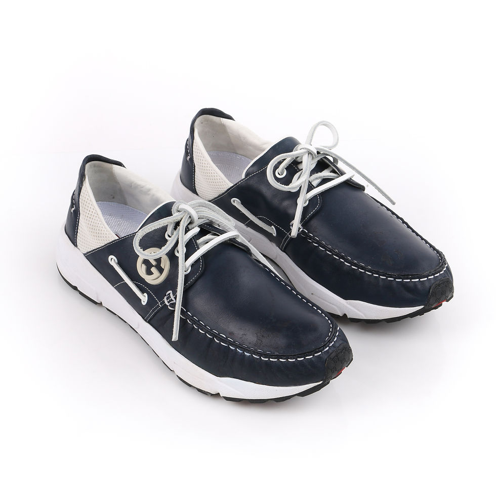 Thumbnail: Gucci Men's Athletic Boat Shoes