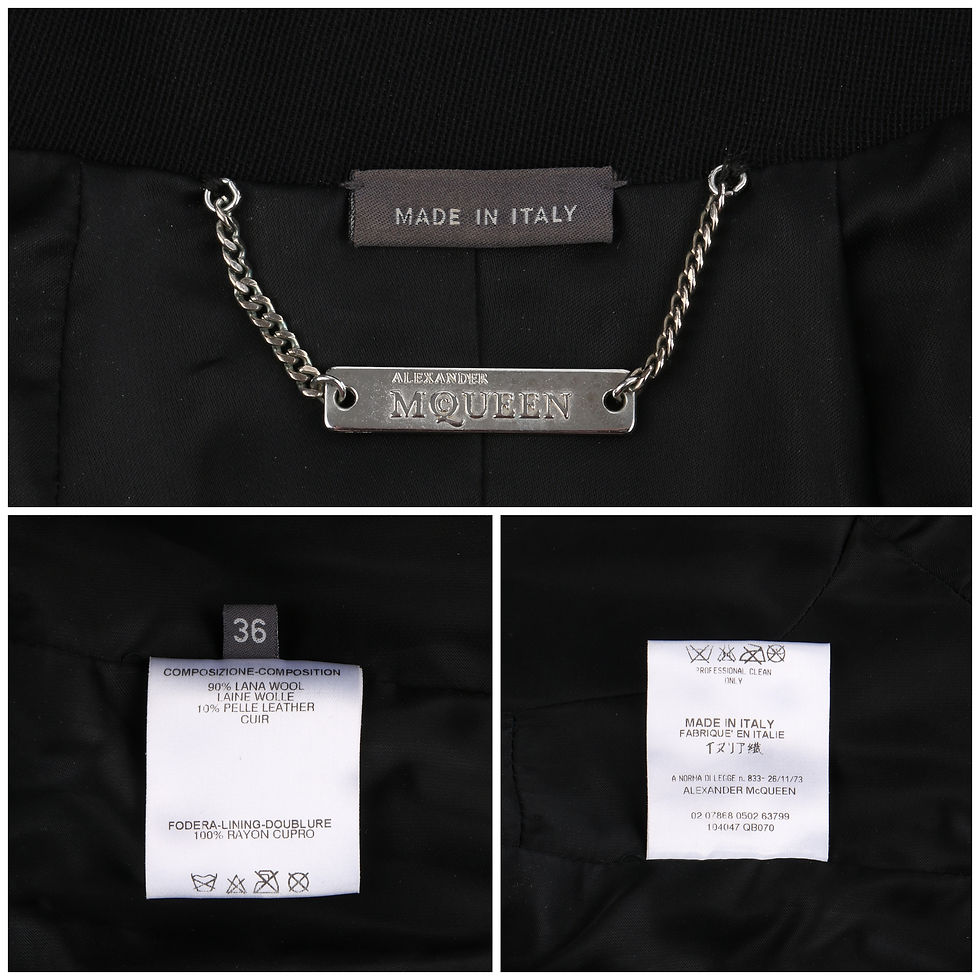 Thumbnail: Alexander McQueen Harness Jacket
