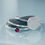 Thumbnail: Recycled Sterling Silver Garnet Skinny Ring Stack by Nyaki Punk jewellery